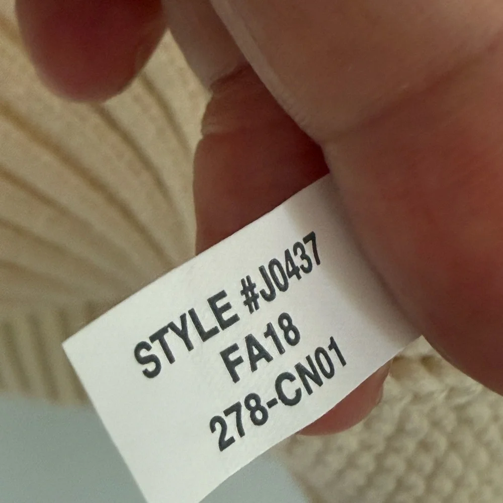 J. Crew Always Oarsman Sweater Womens Med RollNeck Knit Pullover J0437 - Picture 5 of 5